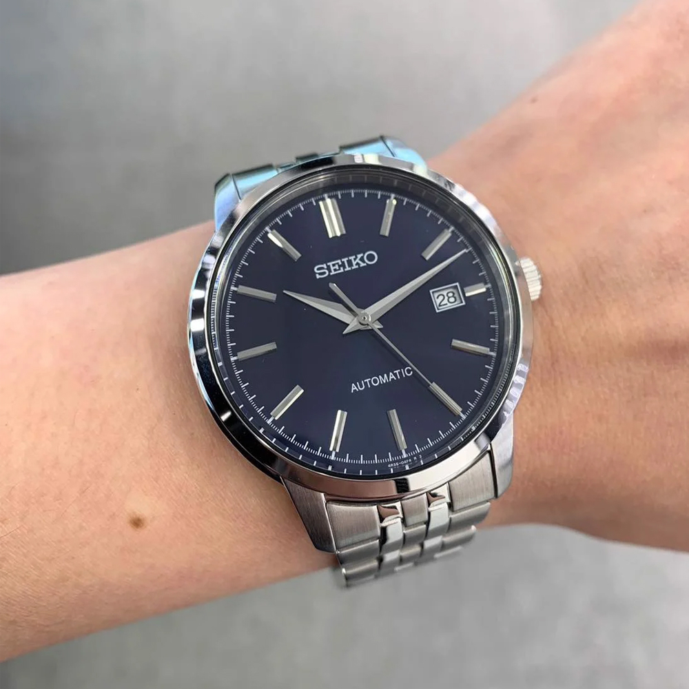 Seiko Automatic SRPH87K1 Classic Blue - Jam Tangan Pria SRPH87