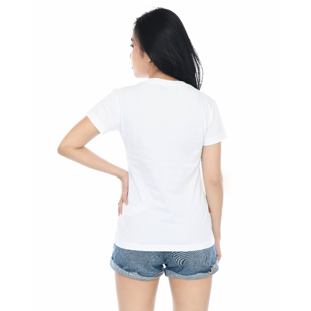 Kaos Levi's | Kaos Cewek | White Pop | KLW - 15