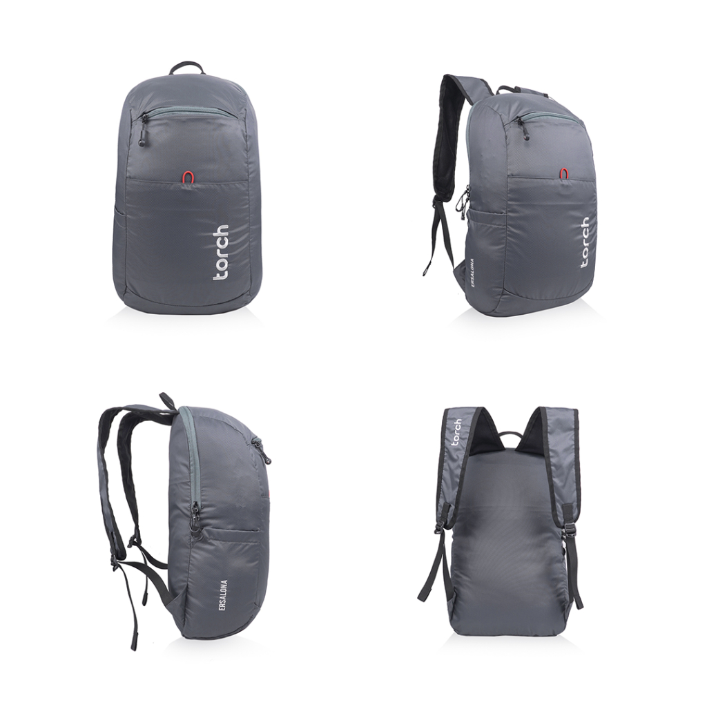 TORCH Ersalona Tas Ransel Lipat Punggung Pria Wanita Anti Air 19 Liter - Foldable Backpack Water Repellant