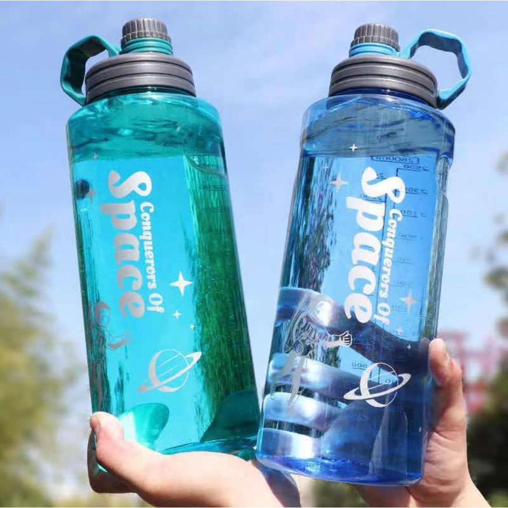 STV Botol Air Minum 2 Liter SPACE Astronot BPA FREE dengan saringan