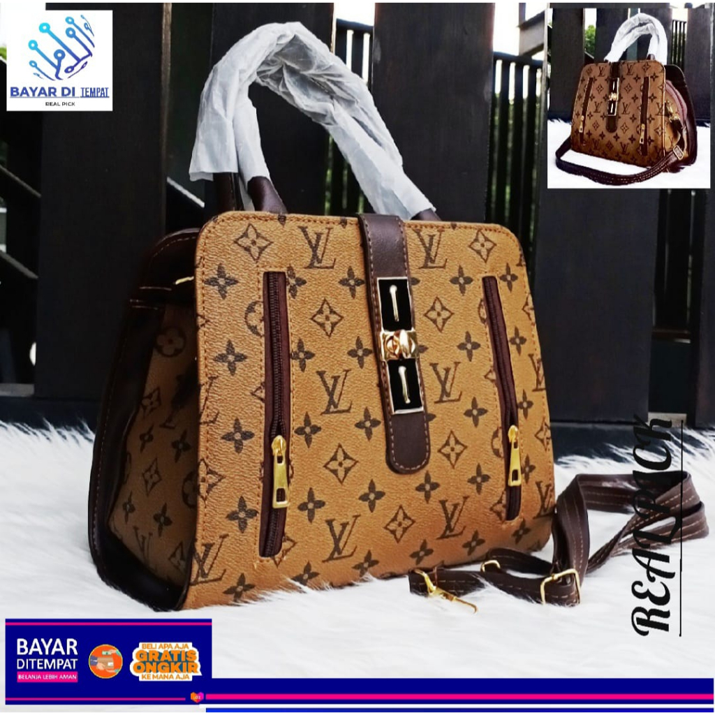 #IDH FASHION# Tas Selempang/tenteng Wanita - Deltamode - TAS PIRAMID Tas bahu tas selempang wanita TERMEWAH!!