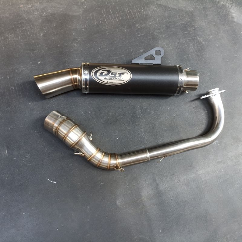 knalpot corong black series inlet 38/50mm DST EXHAUST aerox nmax lexi mio beat vario pcx scoopy geni