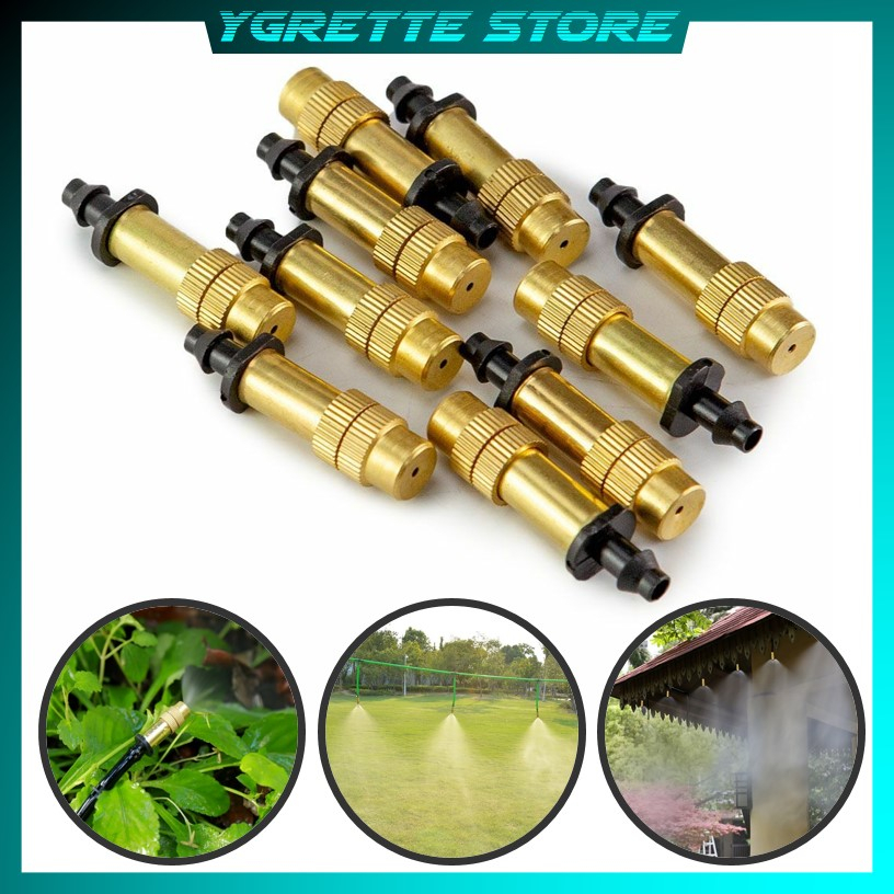 YGRETTE - VanKood Water Mist Sprinkler Irigasi Air Taman Nozzle 1 Hole SEMPROTAN AIR TAMAN ADJUSTABLE