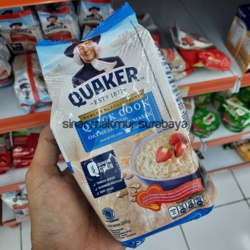 

QUAKER Oat Meal 200g / Oatmeal Cap Quaker 200g