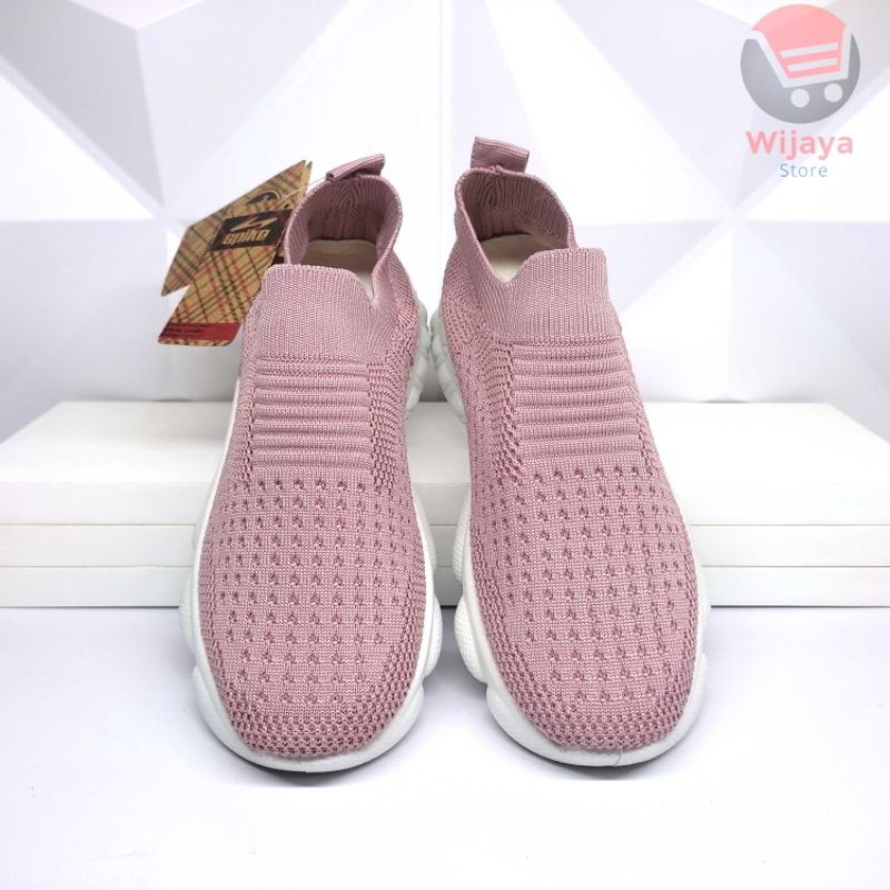 Sepatu Sneaker Rajut Anak Perempuan Import Rafa Alisan Fashionable dan Praktis untuk Aktivitas Olahraga