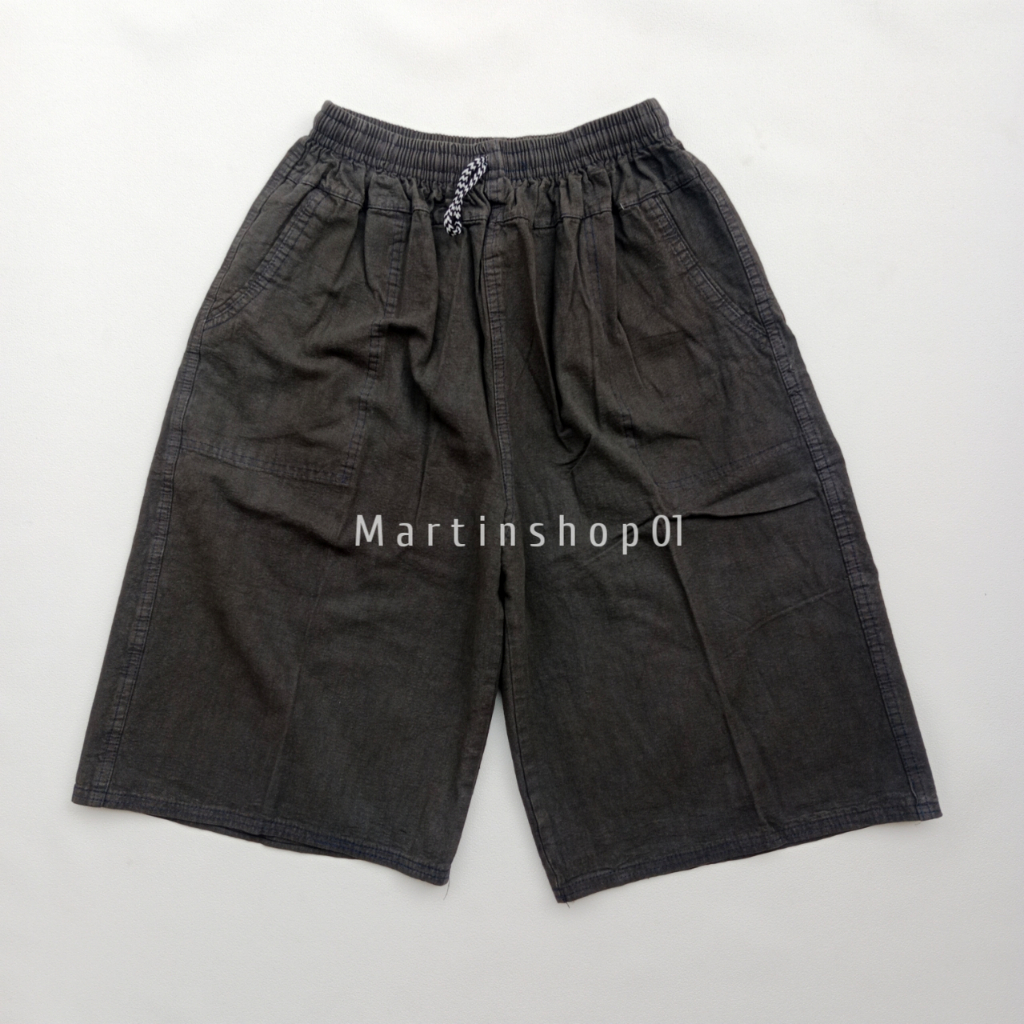 CELANA PENDEK JEANS PRIA 7/8 / CELANA PENDEK PRIA JUMBO