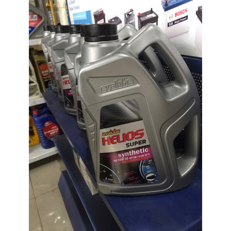 evalube Helios super 10w40 Galon