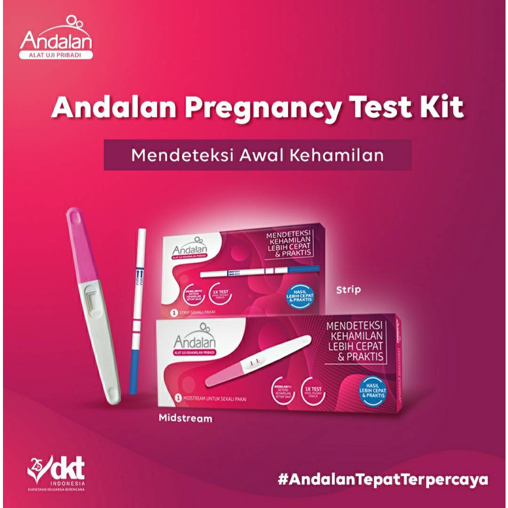 Test Pack Kehamilan Andalan Testpack Strip / Tes Kehamilan