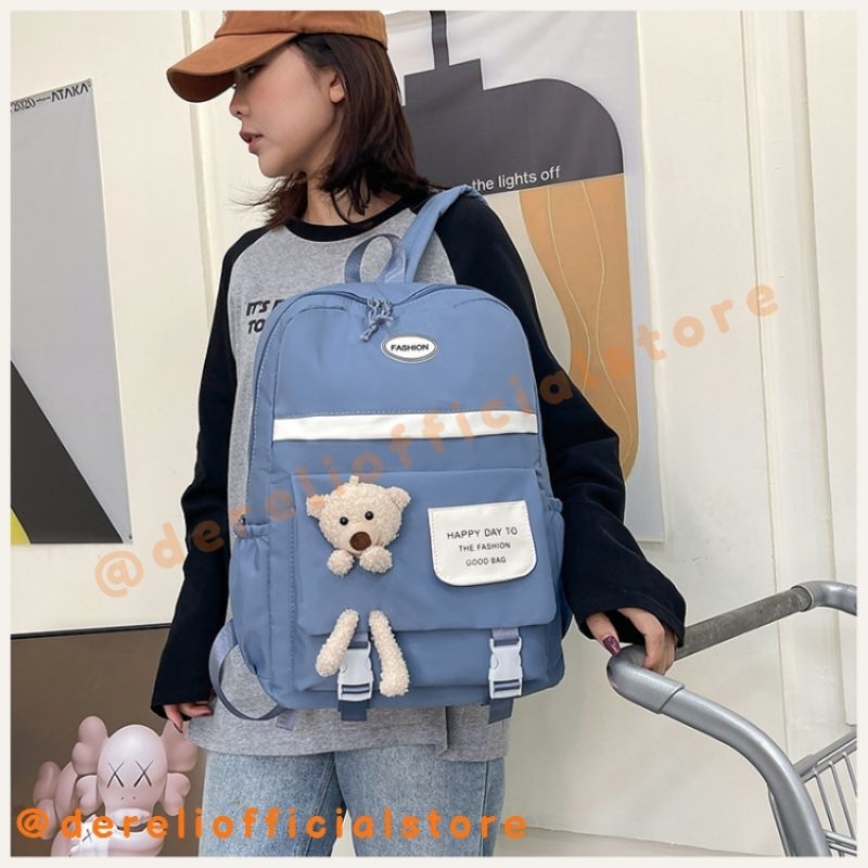 BTS BONEKA 18 inch - Tas Ransel Korea - Korean Bag SD SMP SMA - Dereli Official Store