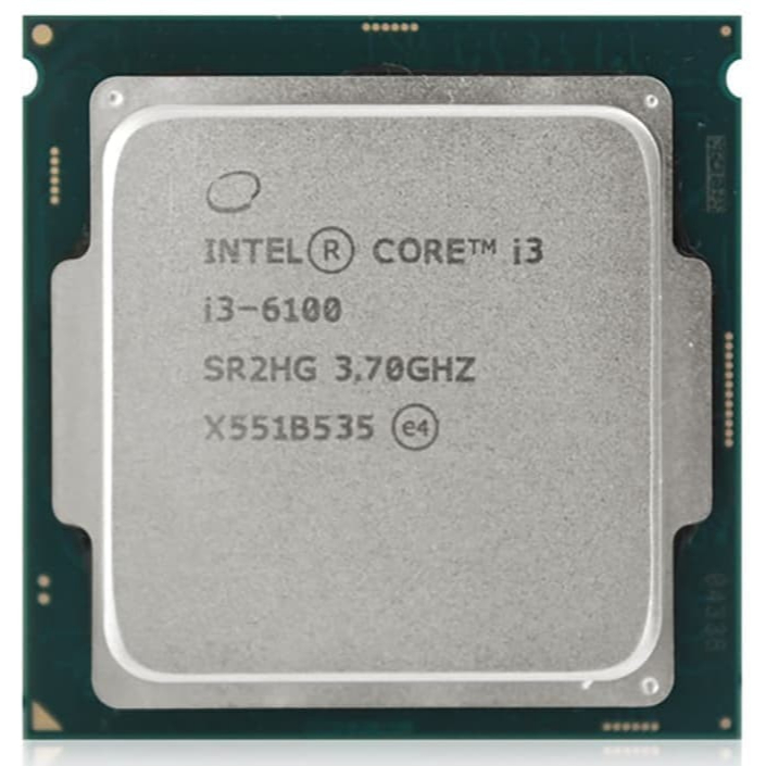 PROSESSOR INTEL CORE I3-6100 3.70GHZ SOCKET 1151 - PROCESSOR INTEL CORE I3 6100 3.7 GHz Fan Processor SOCKET 1151