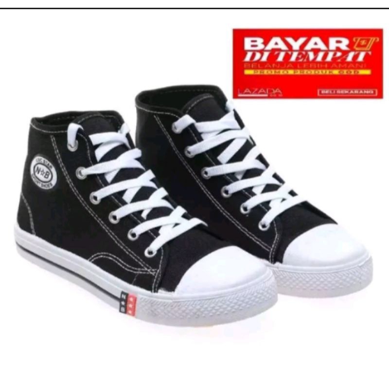 sepatu sekolah SMP ,SMA ,sepatu sekolah karet tingggi