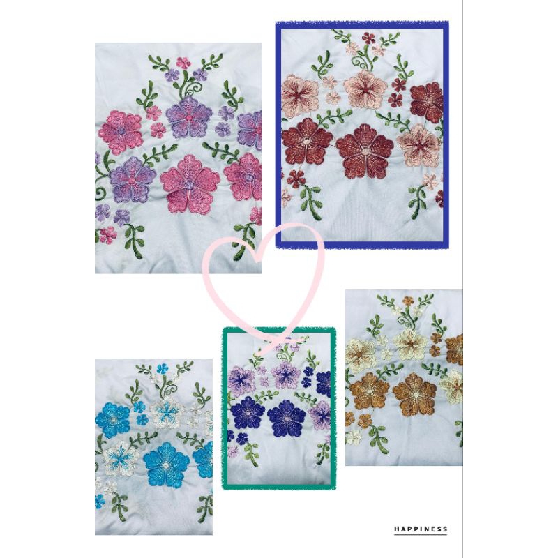 Mukena Terusan Lajuran Dewasa bahan Katun Mikro Bordir Minang