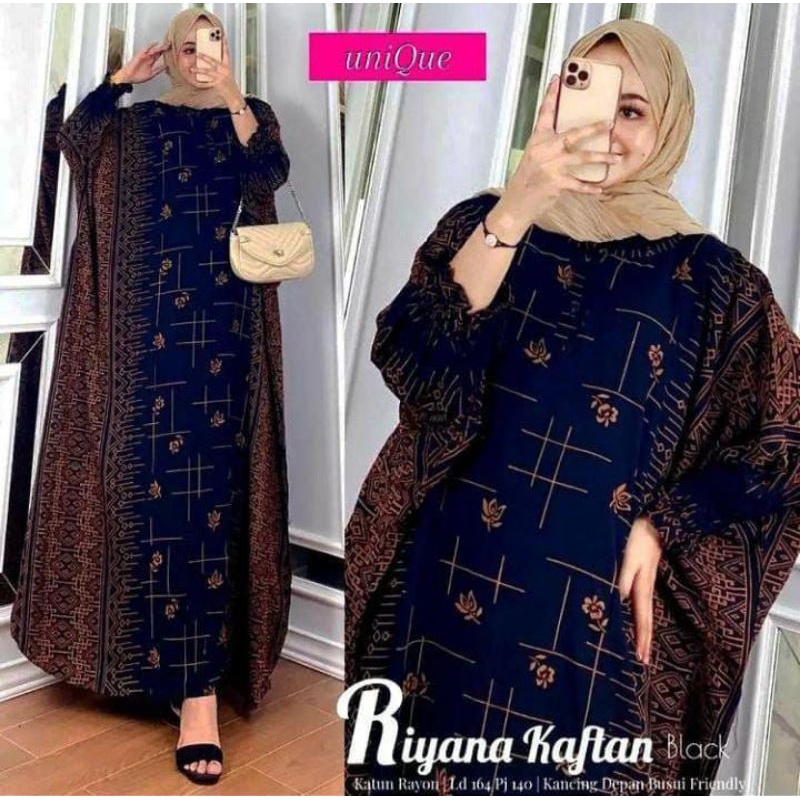 kaftan hitara big size super jumbo