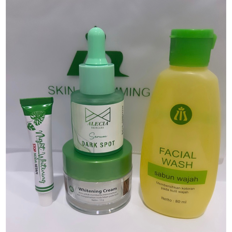 Lis skincare paket pemutih salep + Serum Dark Spot Flek &amp; Noda hitam (BPOM&amp;HALAL)