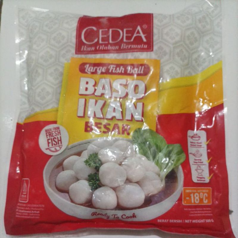 

cedea baso ikan besar 500gr/bakso ikan