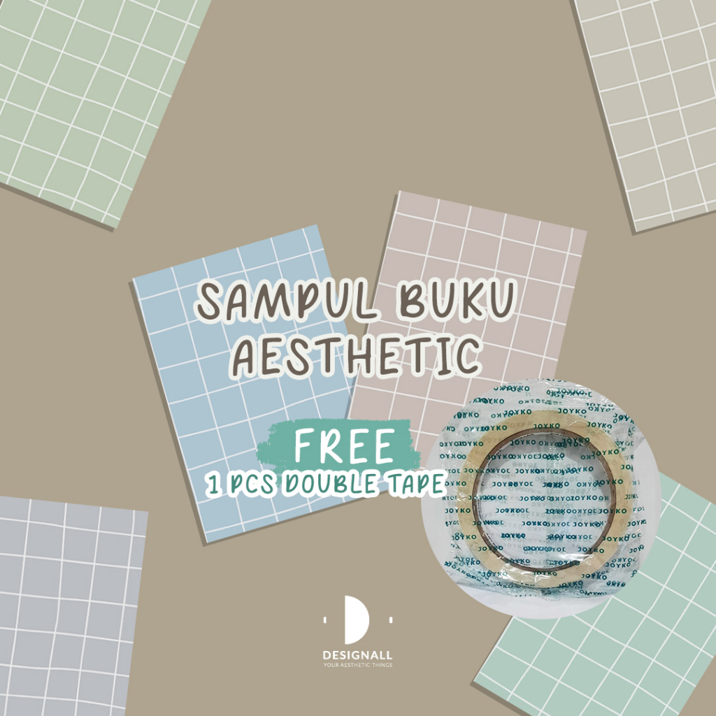 

(ISI 6 PCS) Designall Sampul Buku Aesthetic - Sampul Buku Motif - Sampul Buku Bigboss / Sidu - SG