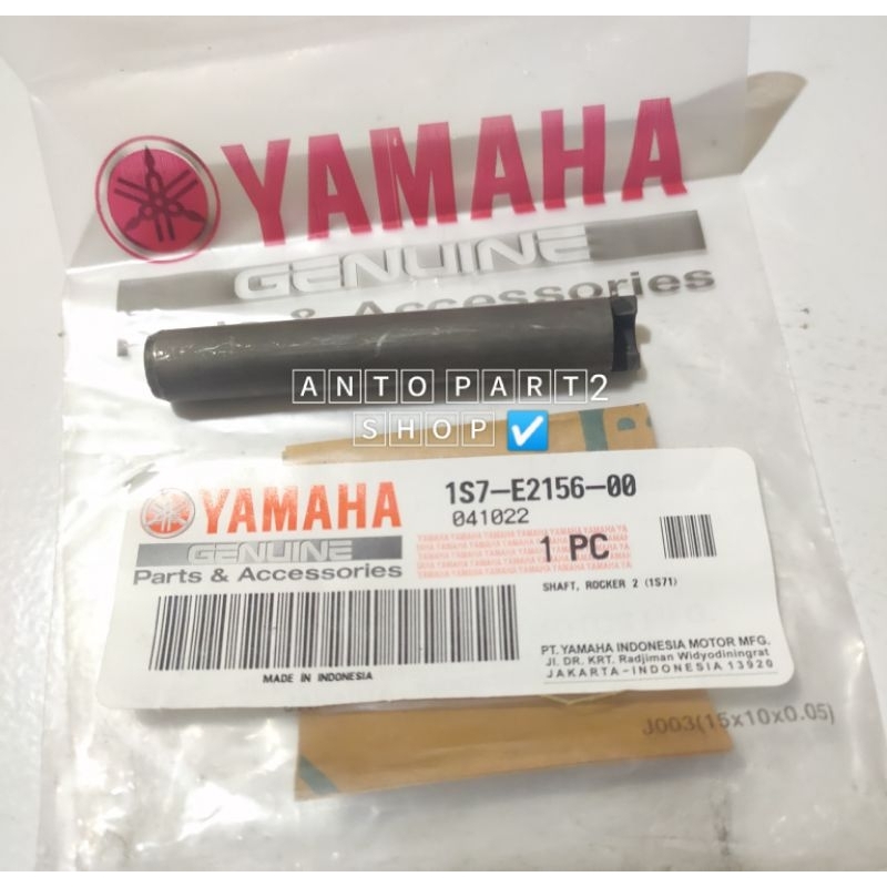SHAFT ROCKER 2 / AS PELATUK KLEP / PEN PLATUK ARM 1S7-E2156-00 YAMAHA JUPITER MX 135 / VIXION OLD / 