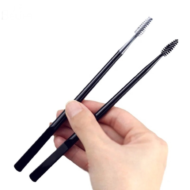 BROW STYLING WAX APPLICATOR - BROW LIFT Wax DUAL ENDED BRUSH - BROW STYLING WAX SPATULA BRUSH