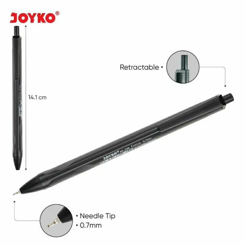 

Pulepn Joyko Vokus BP-338 Pulpen Joyko Clickker/ball pen/pena/pen klik