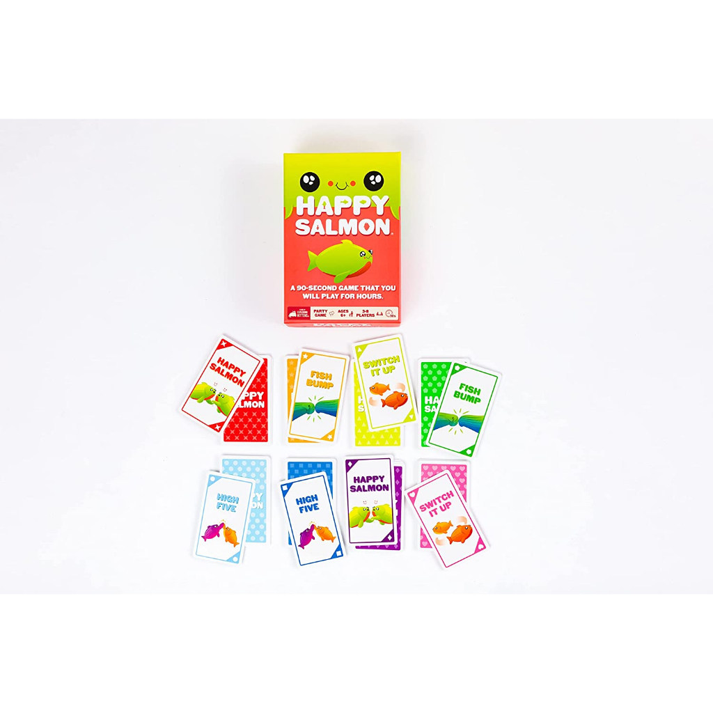 Happy Salmon Card Game Boardgame Happy Salmon