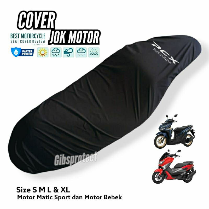 Cover Jok Motor Nmax Aerox Pcx Adv Freego Filano Sarung Jok Premium Gibsprotect