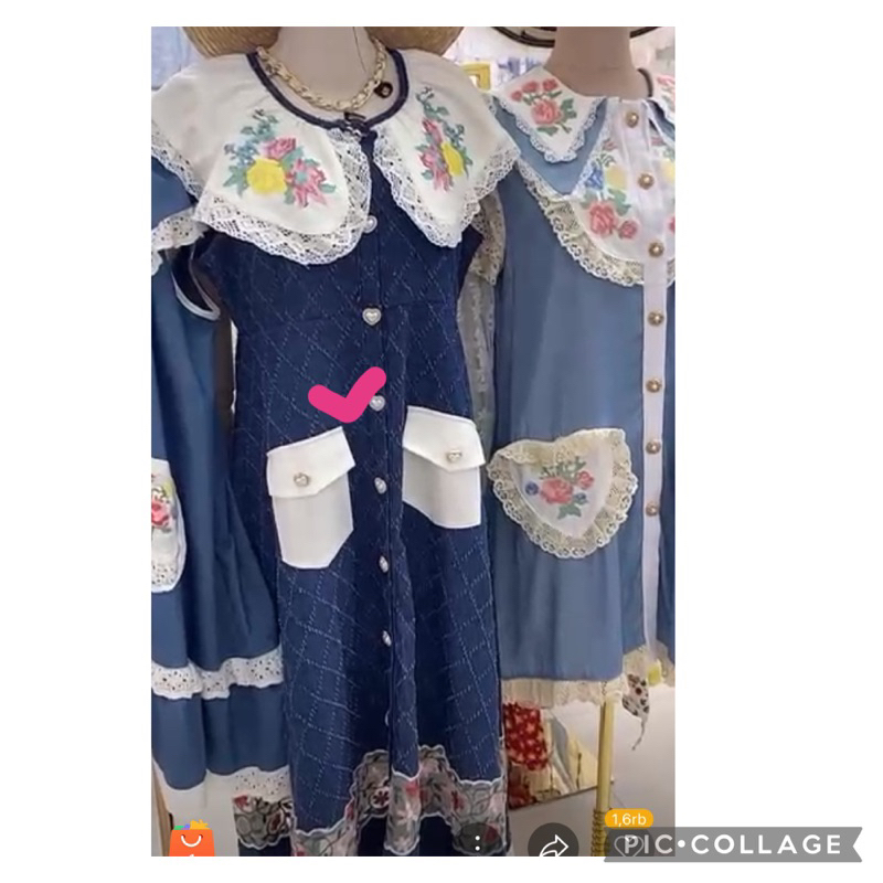 DRESS DENIM ORI BANGKOK