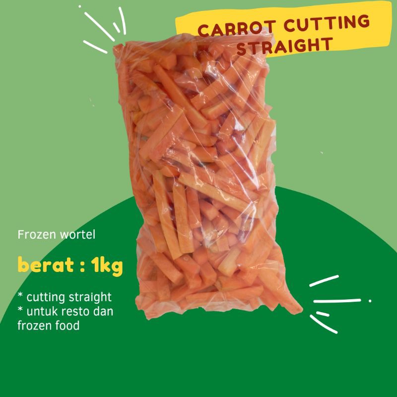 

wortel frozen' ( cutting straight) 1 kg
