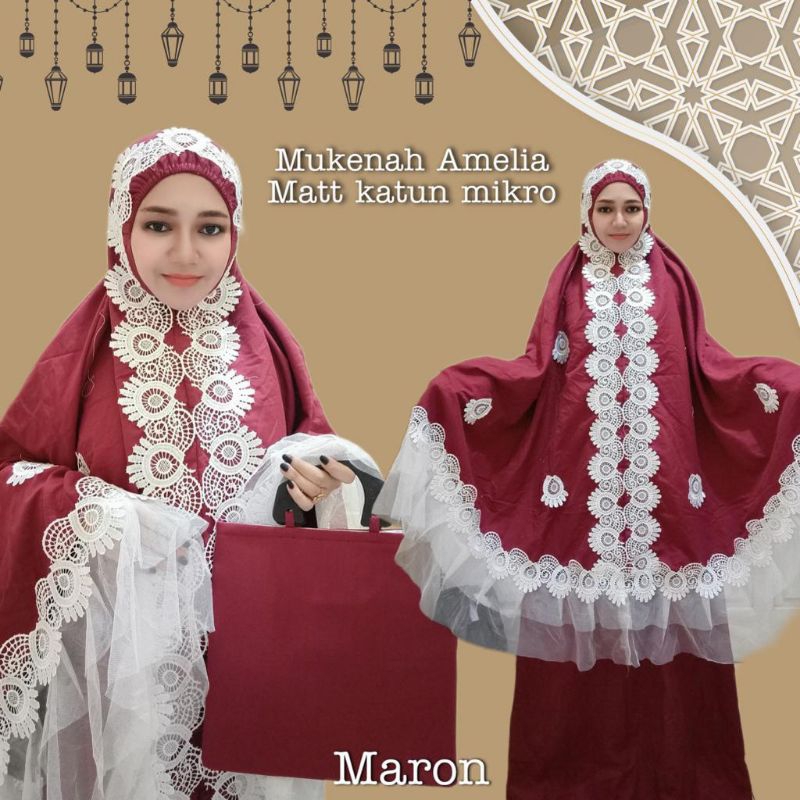 MUKENA AMELIA KATUN MIKRO JUMBO