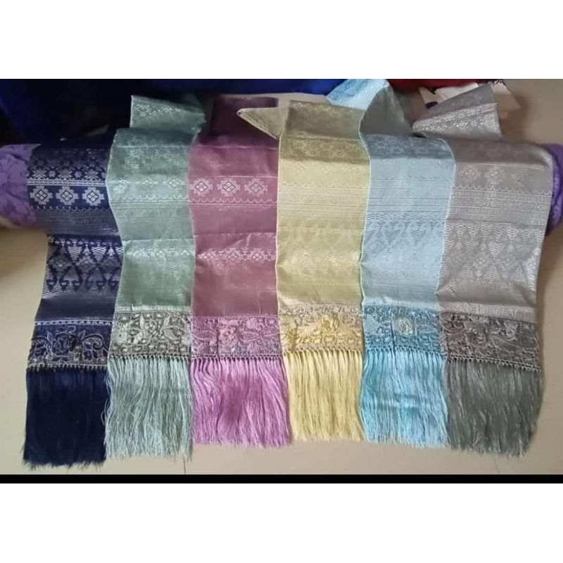 songket palembang rakam bordir