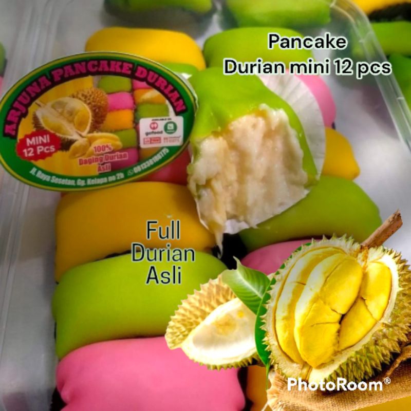 

PANCAKE DURIAN MINI 12 PCS DARI DAGING DURIAN ASLI DENGAN SEDIKIT CREAM DIJAMIN LEBIH ENAK