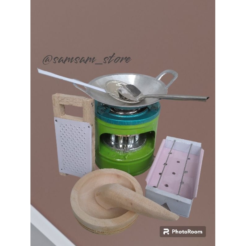 set peralatan masak miniatur anak