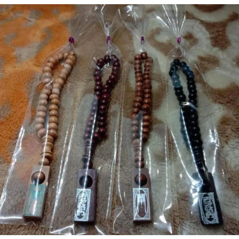 Tasbih  Kemasan Plastik Souvenir Haji Umroh Perlengkapan Sholat