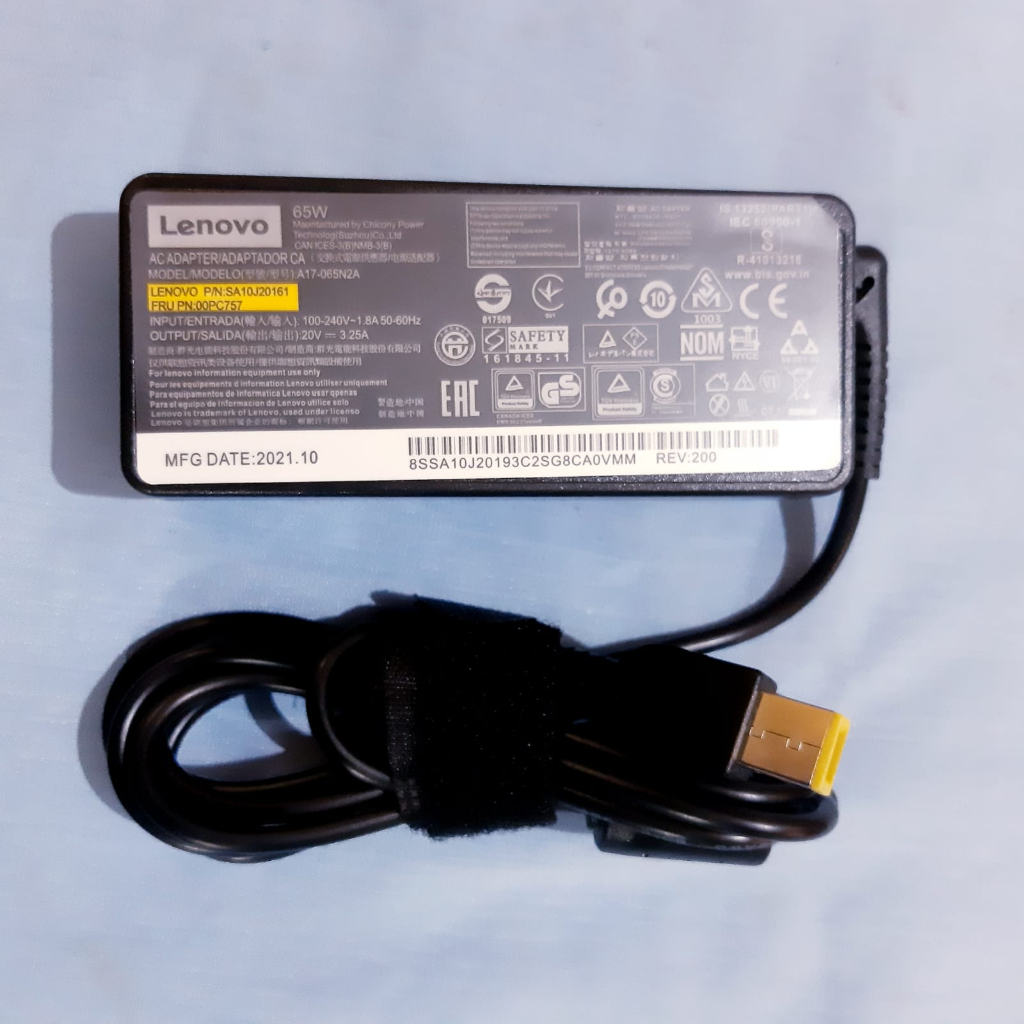 ORIGINAL ADAPTOR LENOVO 20V 2.25A USB G50-70 S400 S210 S215 S400 G40-45 Z50-70 Z40-75 S215 GARANSI