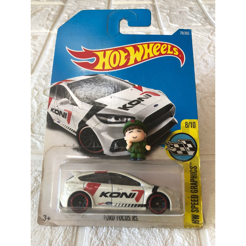 Hot Wheels Ford Focus RS Koni Putih