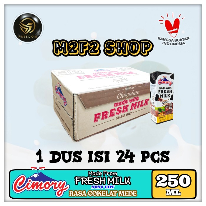 

Susu Cimory Fresh Milk Kotak UHT Cokelat Mede | Cashew 250 ml (Kemasan Karton)