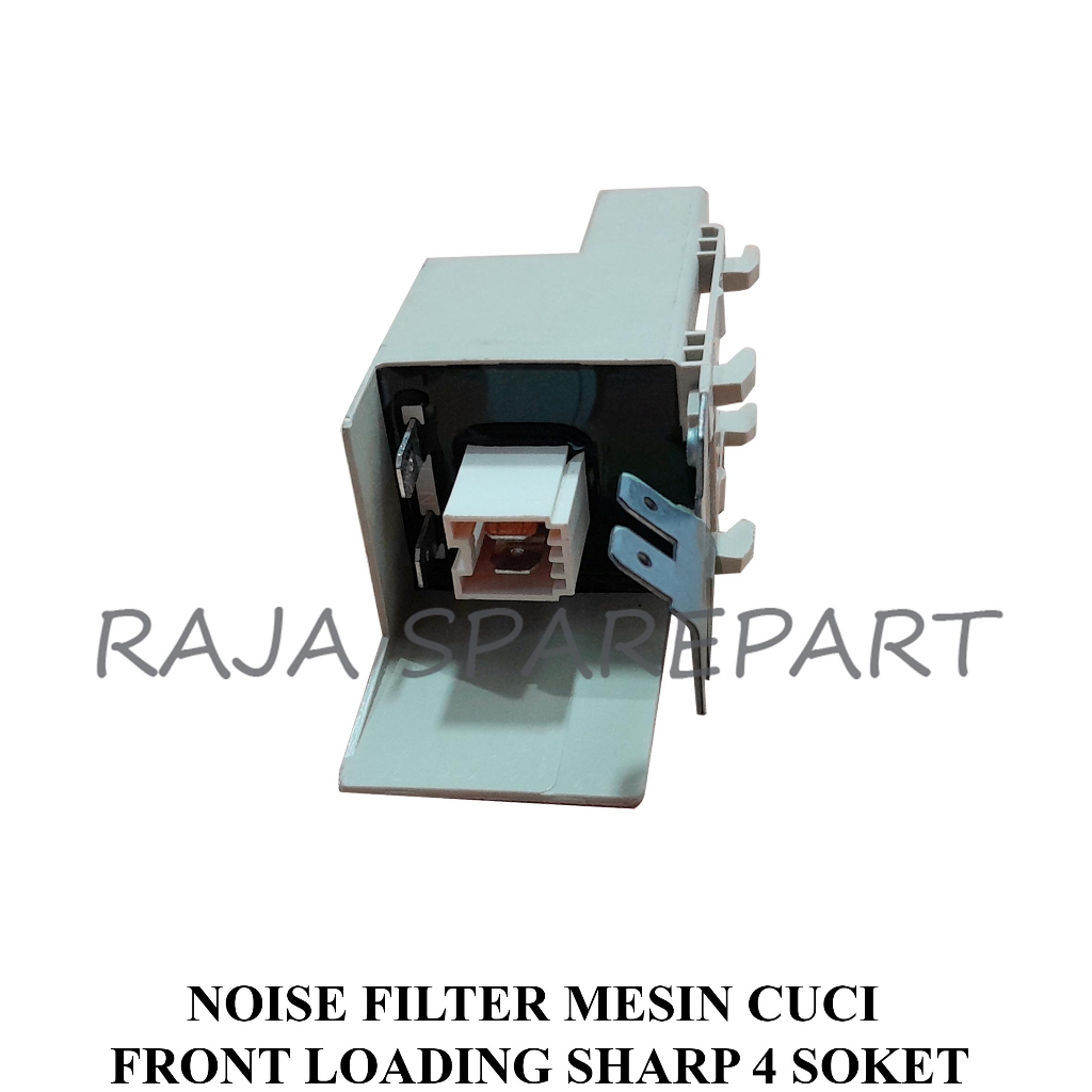 FILTER MESIN CUCI/NOISE FILTER/NOISE FILTER MESIN CUCI FRONT LOADING SHARP 4 SOKET