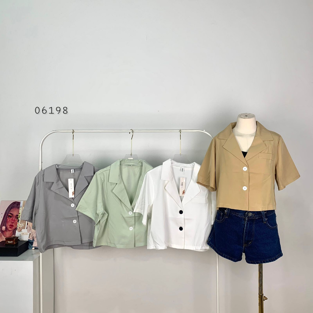 Blazer Wanita Lengan Pendek I Blazer Lengan Pendek I Blouse Blazer I Baju Blazer Wanita