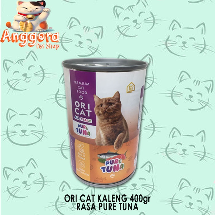 Makanan Kucing Kaleng ORI CAT Kitten &amp; Adult 400gr 1 DUS ISI 24Pcs (GRAB GOSEND)