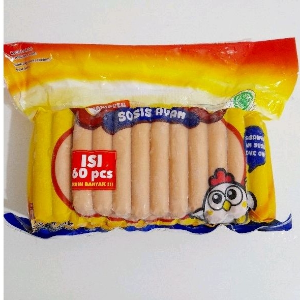 Bon-bon Sosis Ayam Isi 60 pcs 1 kg
