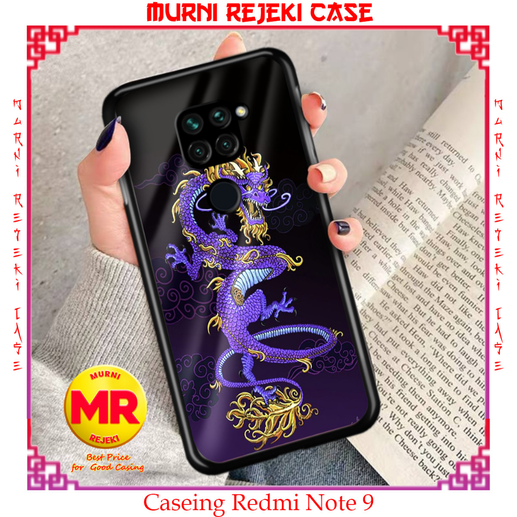 Casing Hp Redmi Note 9 Case Redmi Note 9 Motif DRAGON2Case lucu Casing Redmi Case Anime Softcase Har