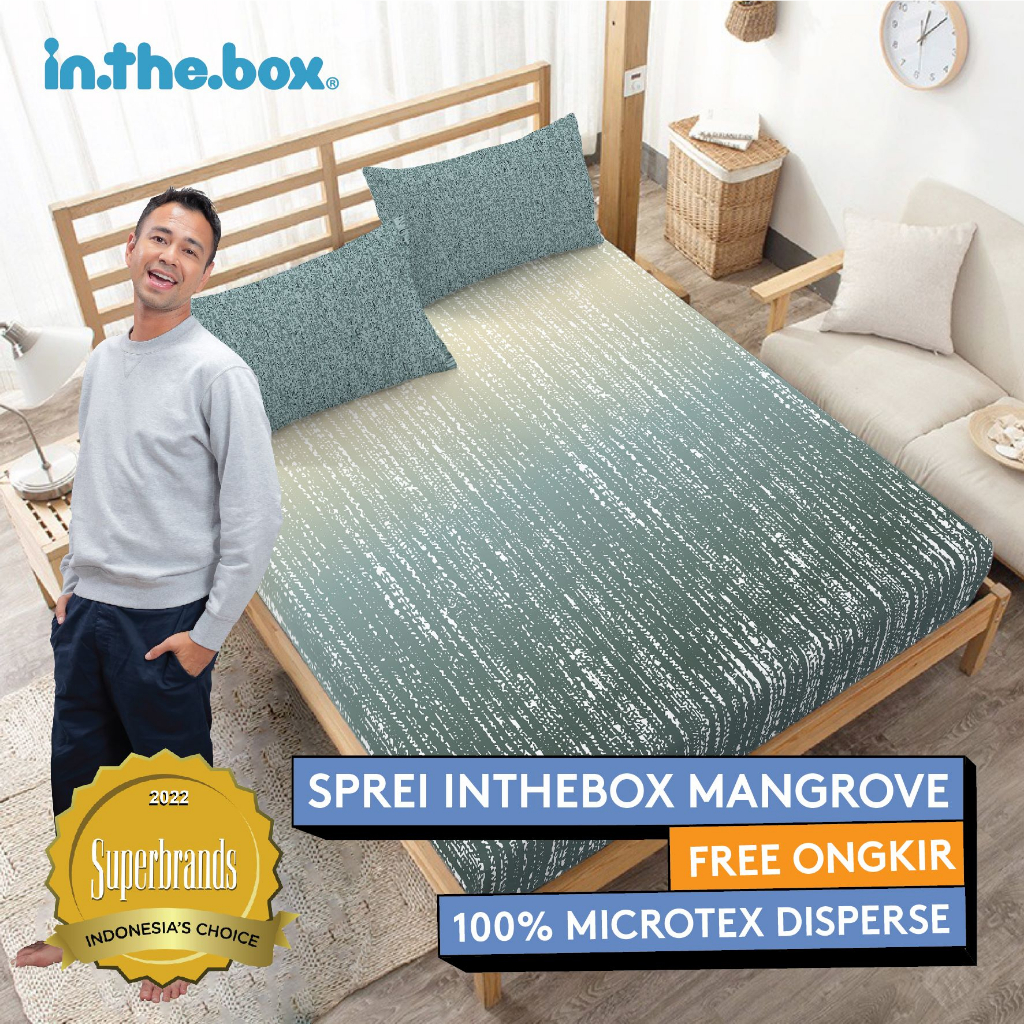 Inthebox Sprei Set Mangrove (5 in 1) - 120x200, 160x200, 180x200, 200x200
