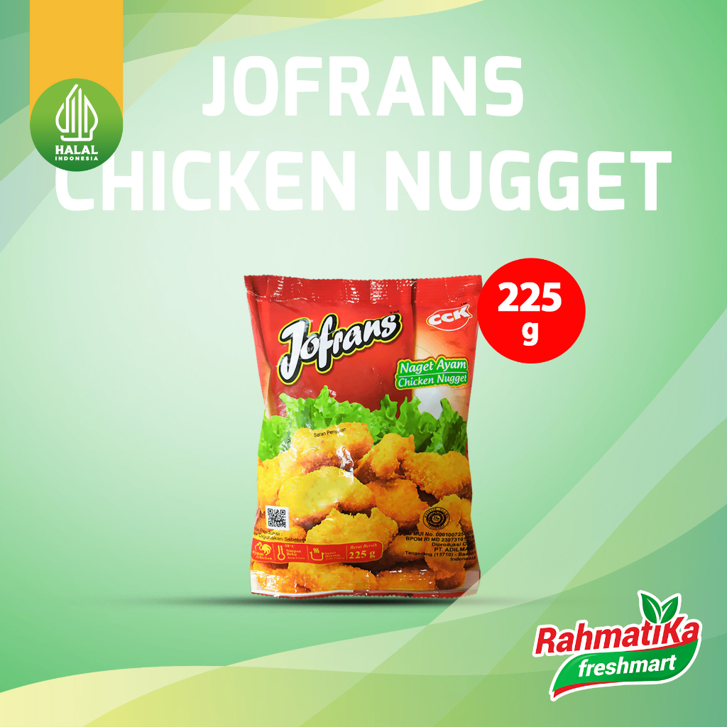 JOFRANS Naget Ayam / Chicken Nugget 225 gr