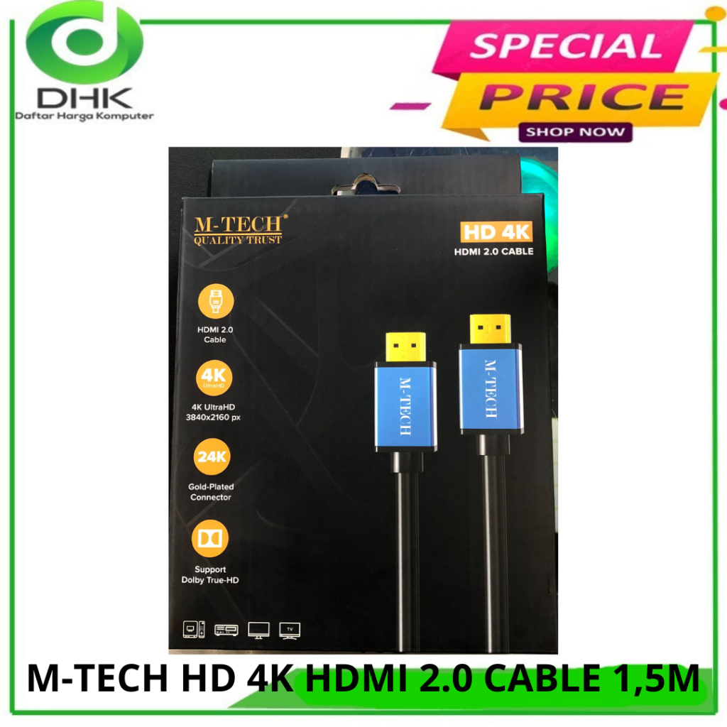 M-TECH HD 4K HDMI 2.0 KABEL 4K ULTRA HD