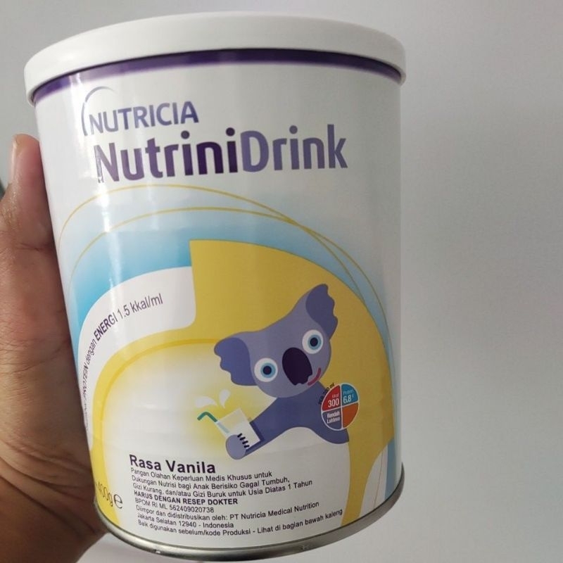 

READY STOCK! SUSU NUTRICIA NUTRINIDRINK RASA VANILLA 400GR