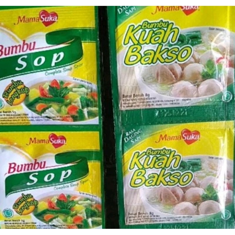 

N_S_Y Bumbu masak Mama Suka bumbu sop dan kuah bakso isi 12sachet