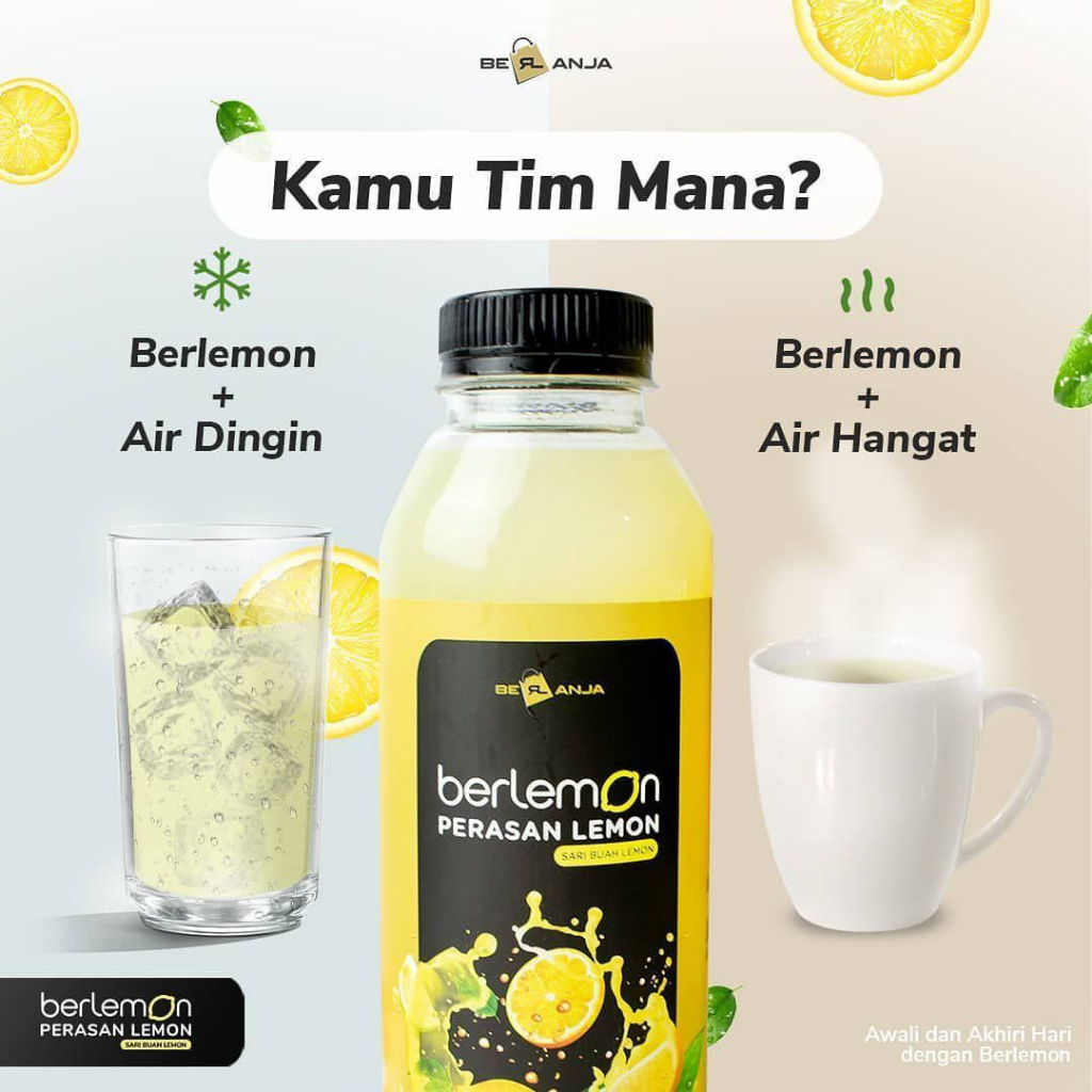 BERLEMON 500 ML (PERASAN LEMON)