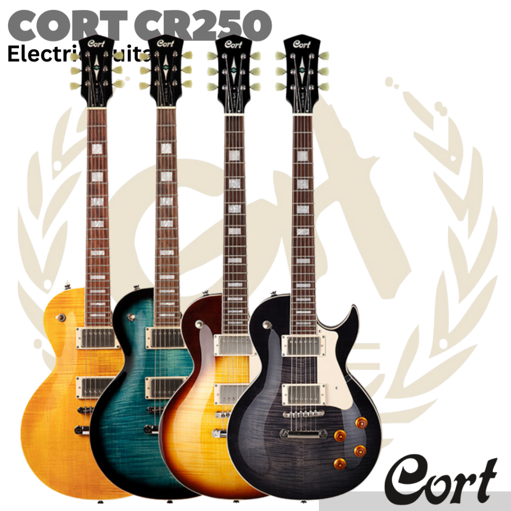 CORT CR250 Electric Guitar | Gitar Listrik Elektrik Les Paul Model
