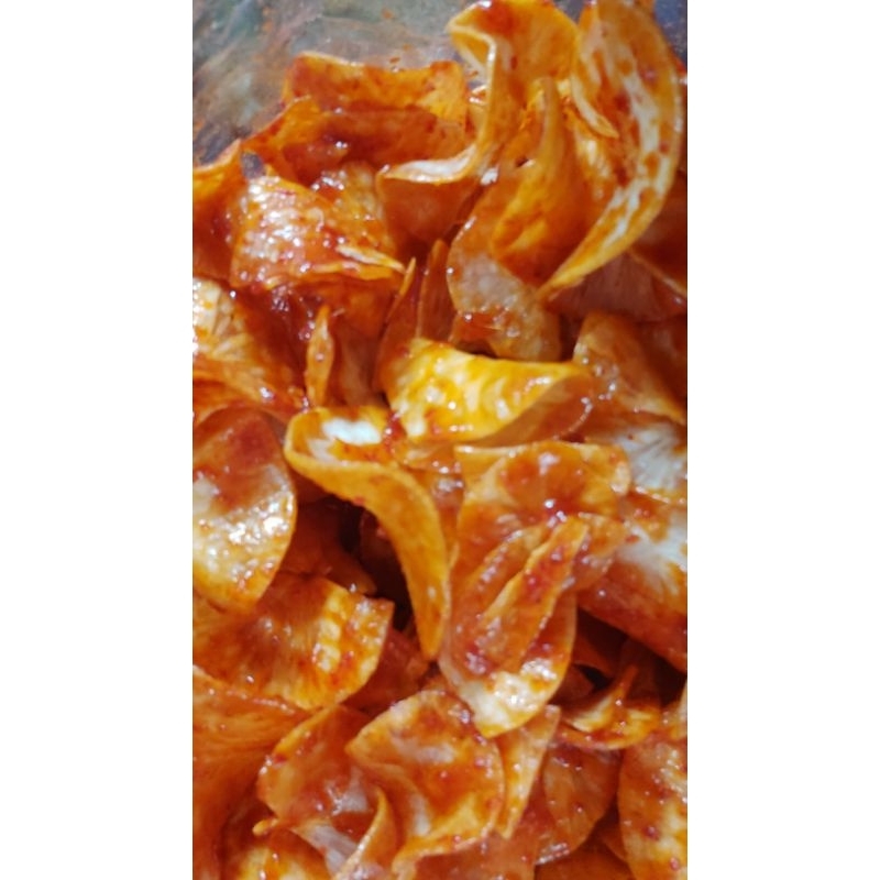 

keripik Singkong Pedas 1kg