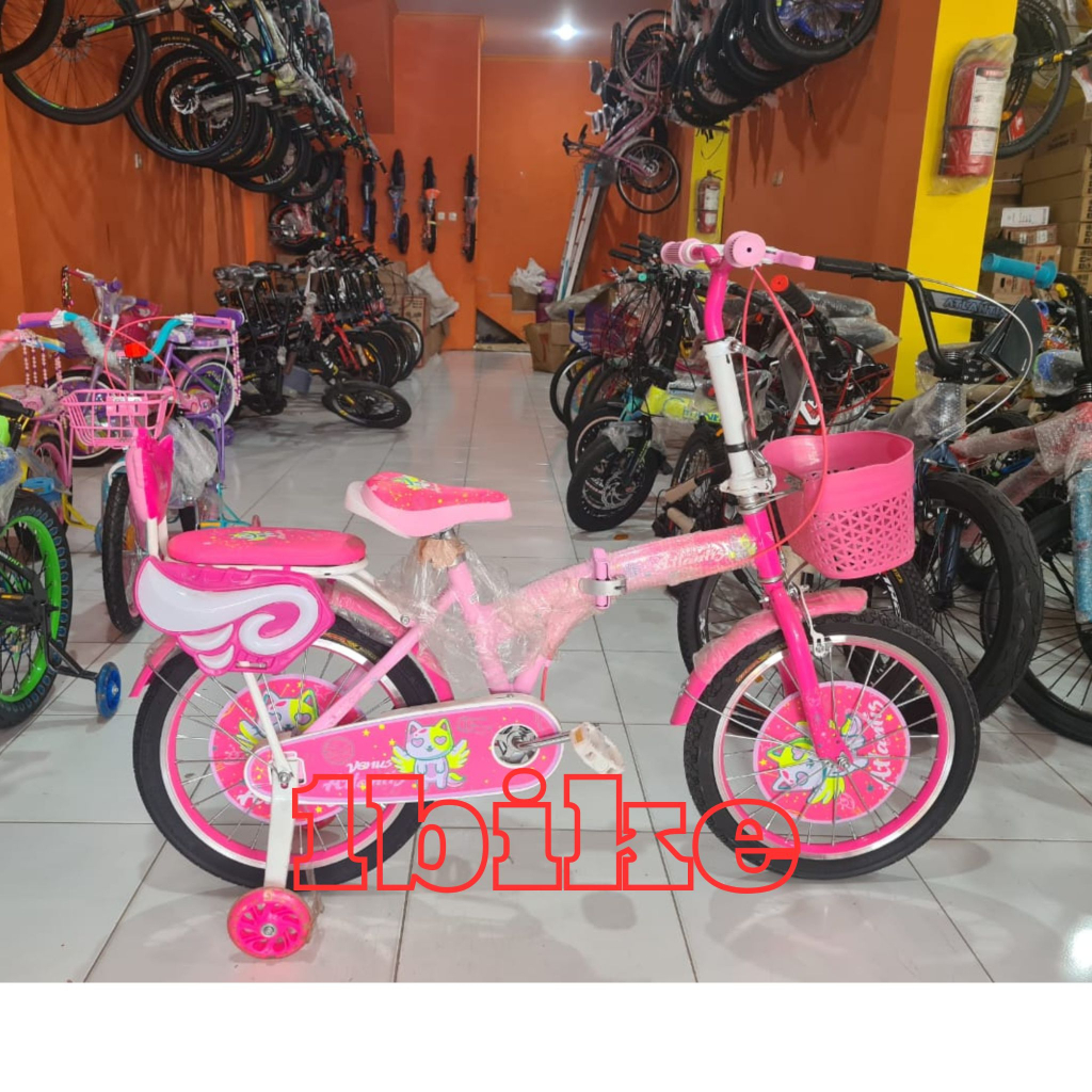 Sepeda Lipat Anak ukuran 16 dan 18 Atlantis Venus