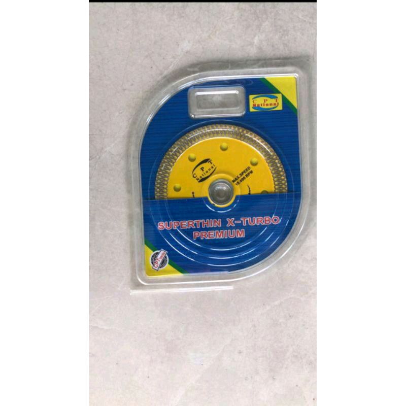 CPT National Diamond wheel TURBO × pisau potong keramik Granit  marmer